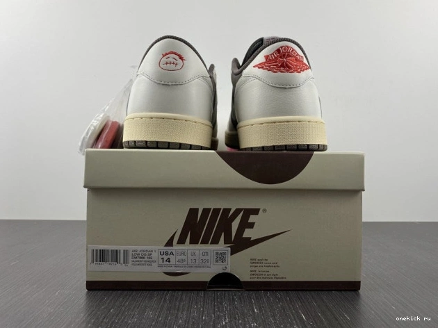 Rep Onekick Retro Air Travis x Air Jordan DM7866-162 1 Low Jordan Scott 0818